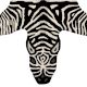 Zebra Rug Hand Tufted Decorative Woolen Rug